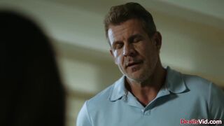Stepdaughter cant say no to her stepdad