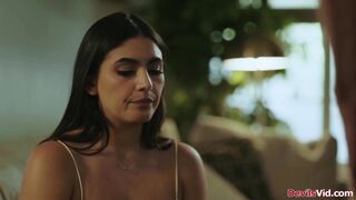 Stepdaughter cant say no to her stepdad