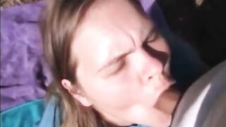 Shy Teen 1st Time Outdoors Sex Scared She's Bout Get Caught