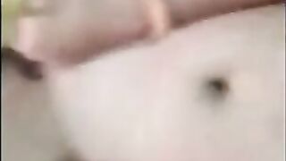 Anne plays with her wet pussy on Periscope