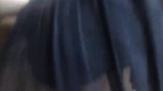 Petite blonde stepsister masturbating and fingering